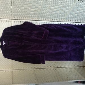 Fleece long Robe